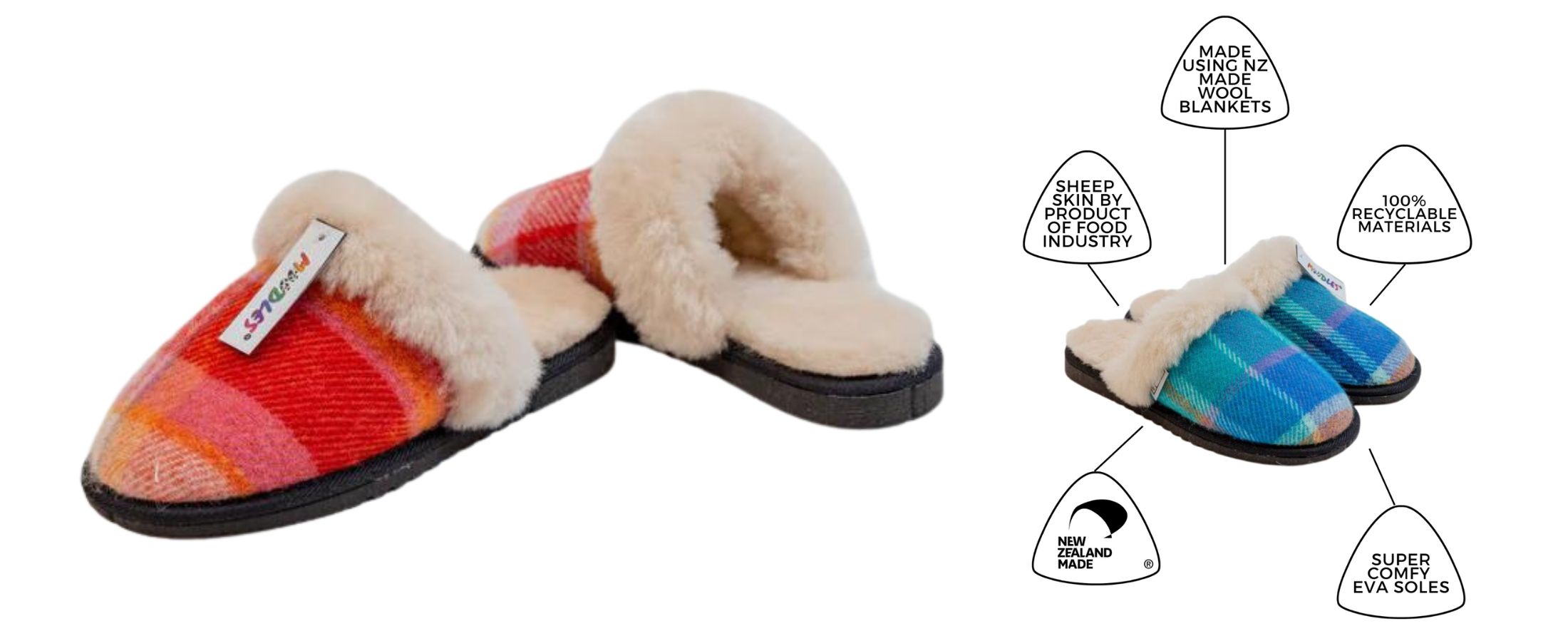 Furmoo Moodles - Slippers