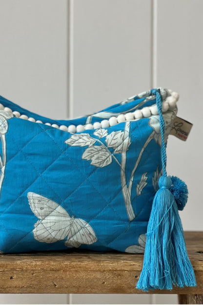 Zahra Toiletry Bag - Sky Blue