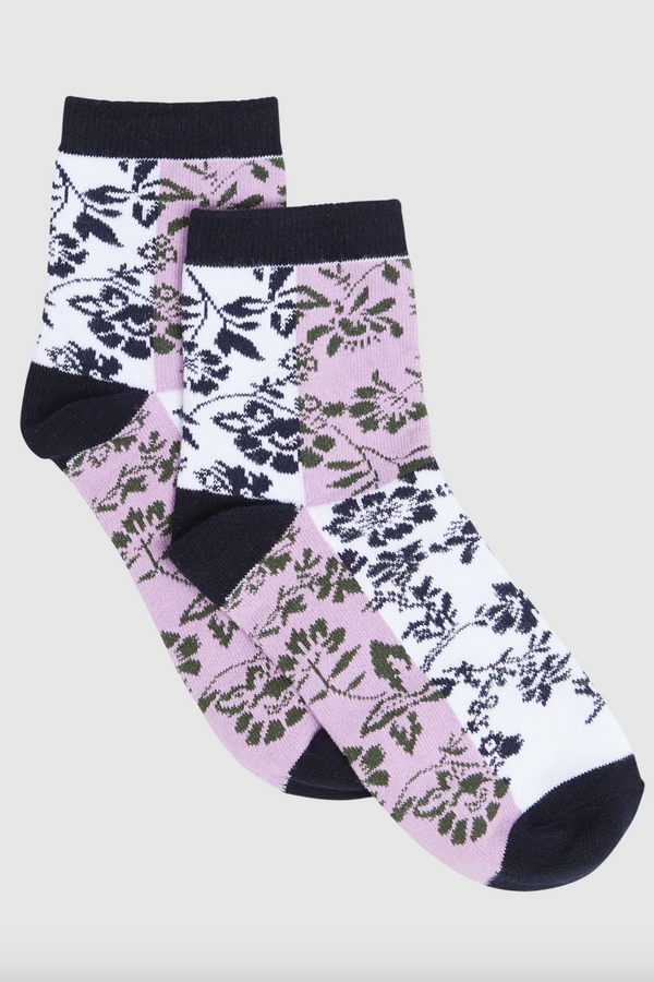 2 Pk Ankle Socks - Linar