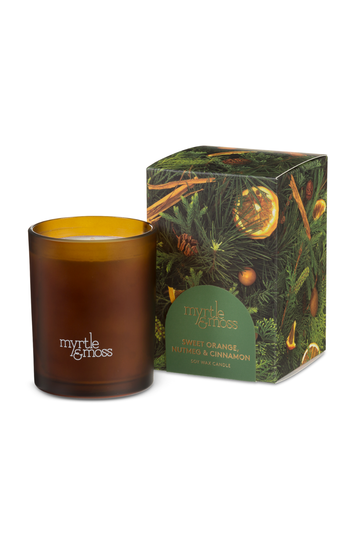 Xmas Candle - Sweet Orange, Nutmeg & Cinnamon