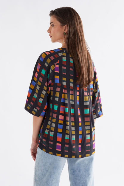 Elk Malo Top - Tessela Print