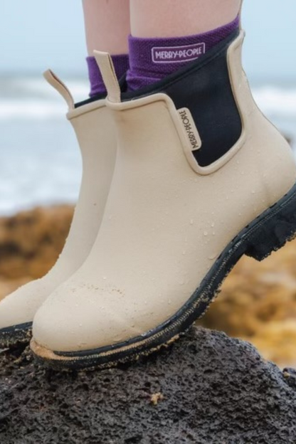 Merry People Bobbi Gumboots/Rainboots - Sand