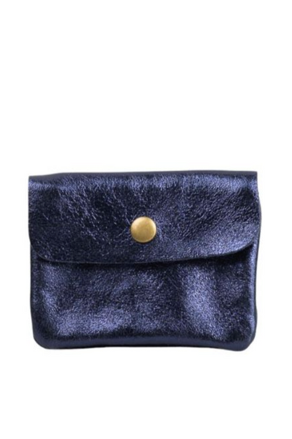 Foiled Small Wallet - Blue