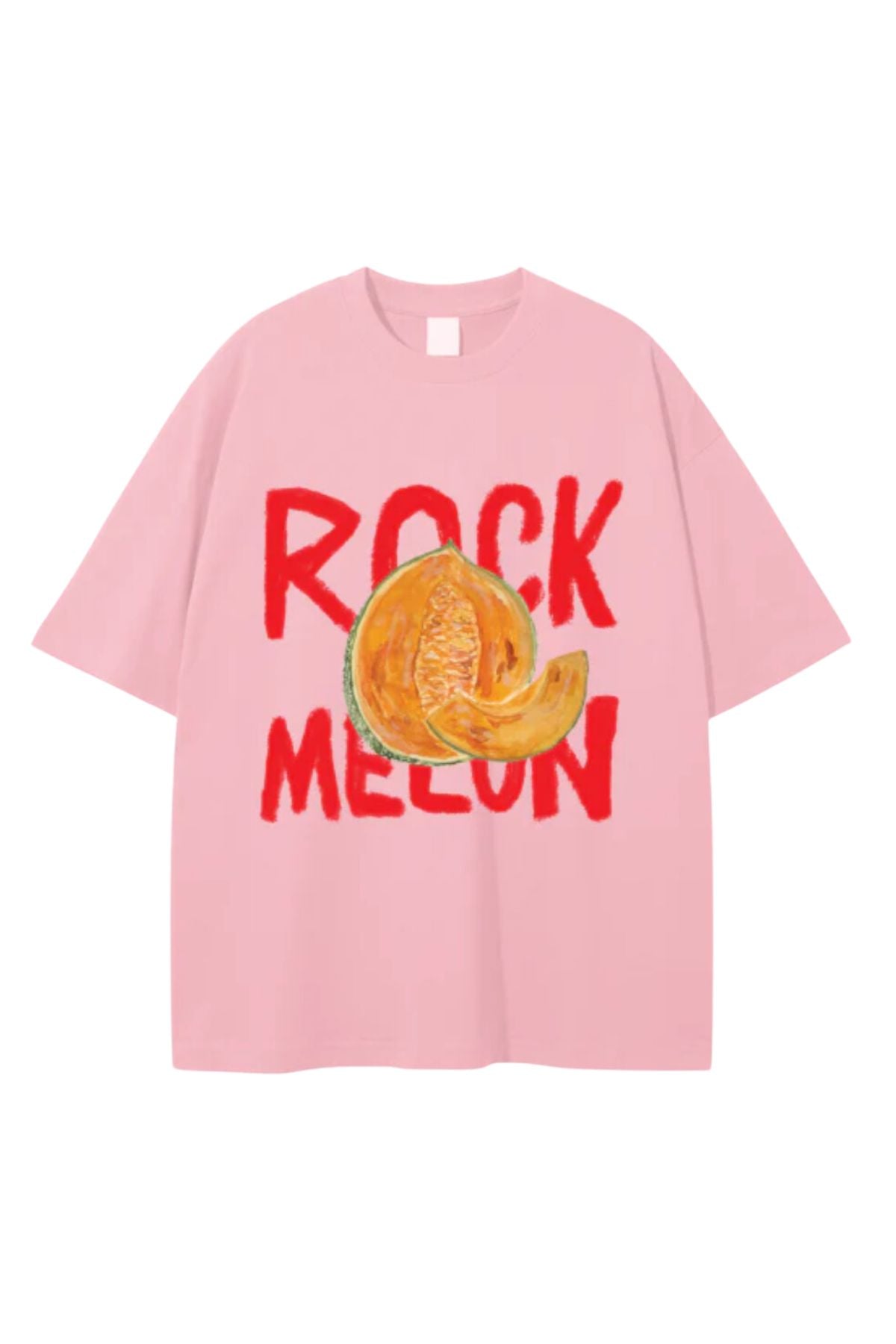 Maku Rockmelon Oversized Tee - Pink