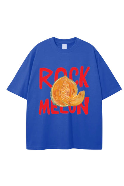 Maku Rockmelon Oversized Tee - Blue