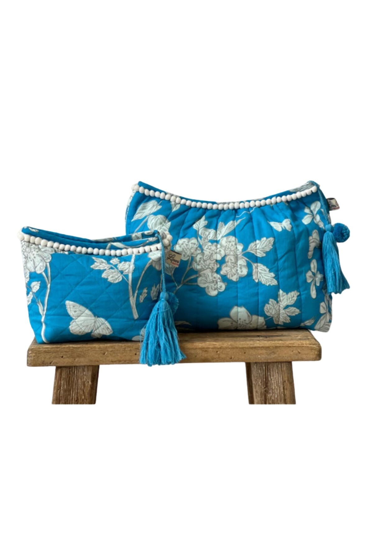 Zahra Toiletry Bag - Sky Blue