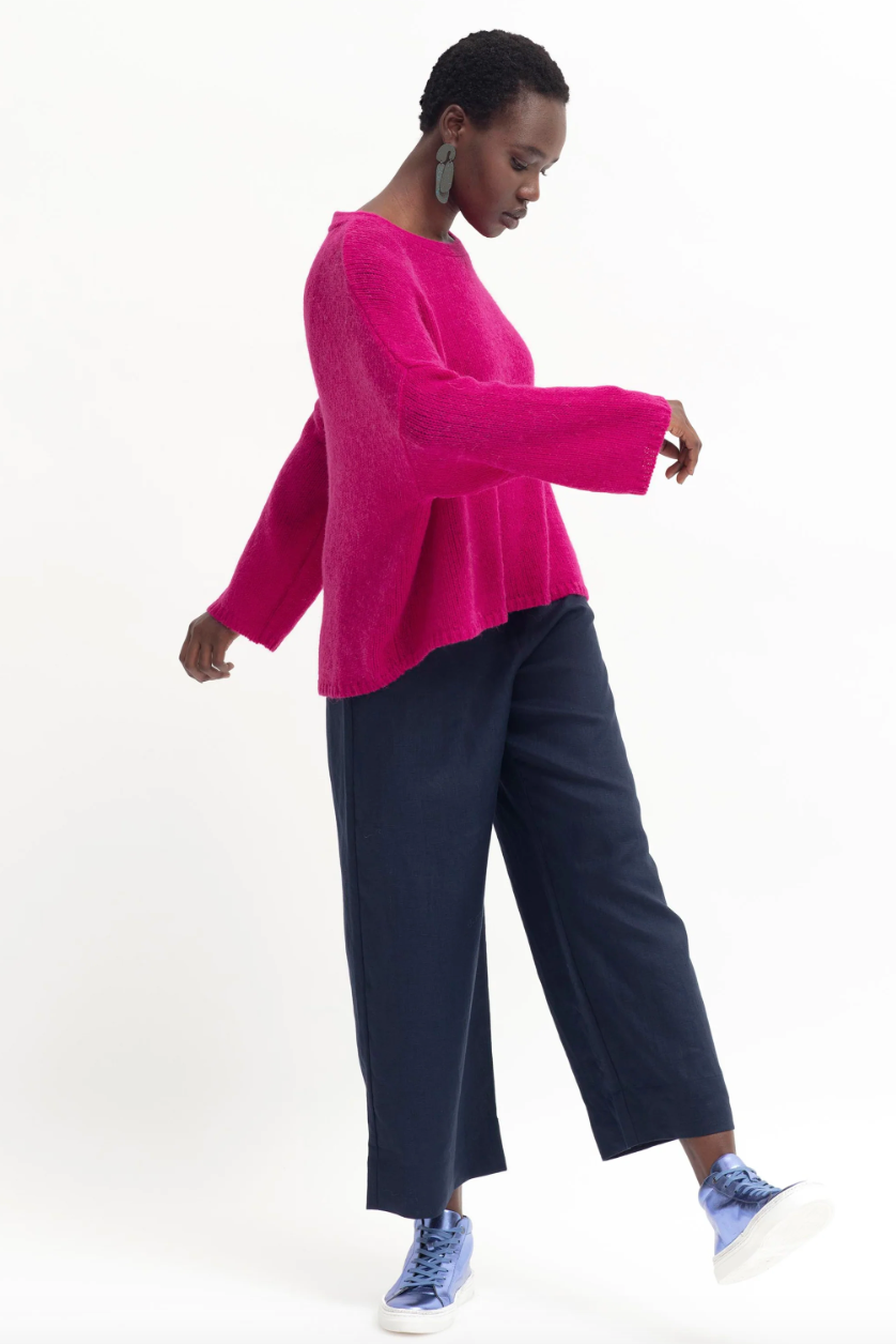 Agna Sweater - Bright Pink