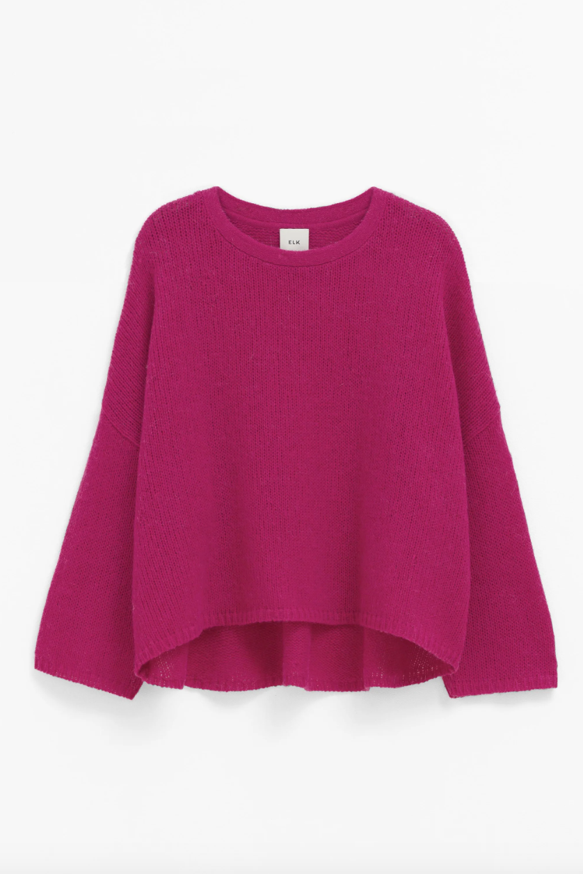 Agna Sweater - Bright Pink