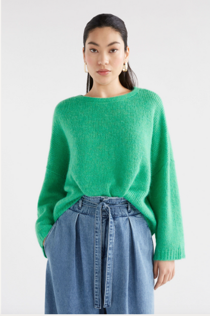 Agna Sweater - Electric Green