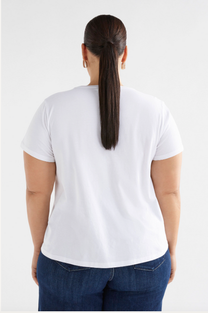 A-Line Tee - White