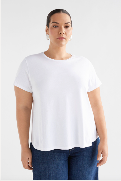 A-Line Tee - White