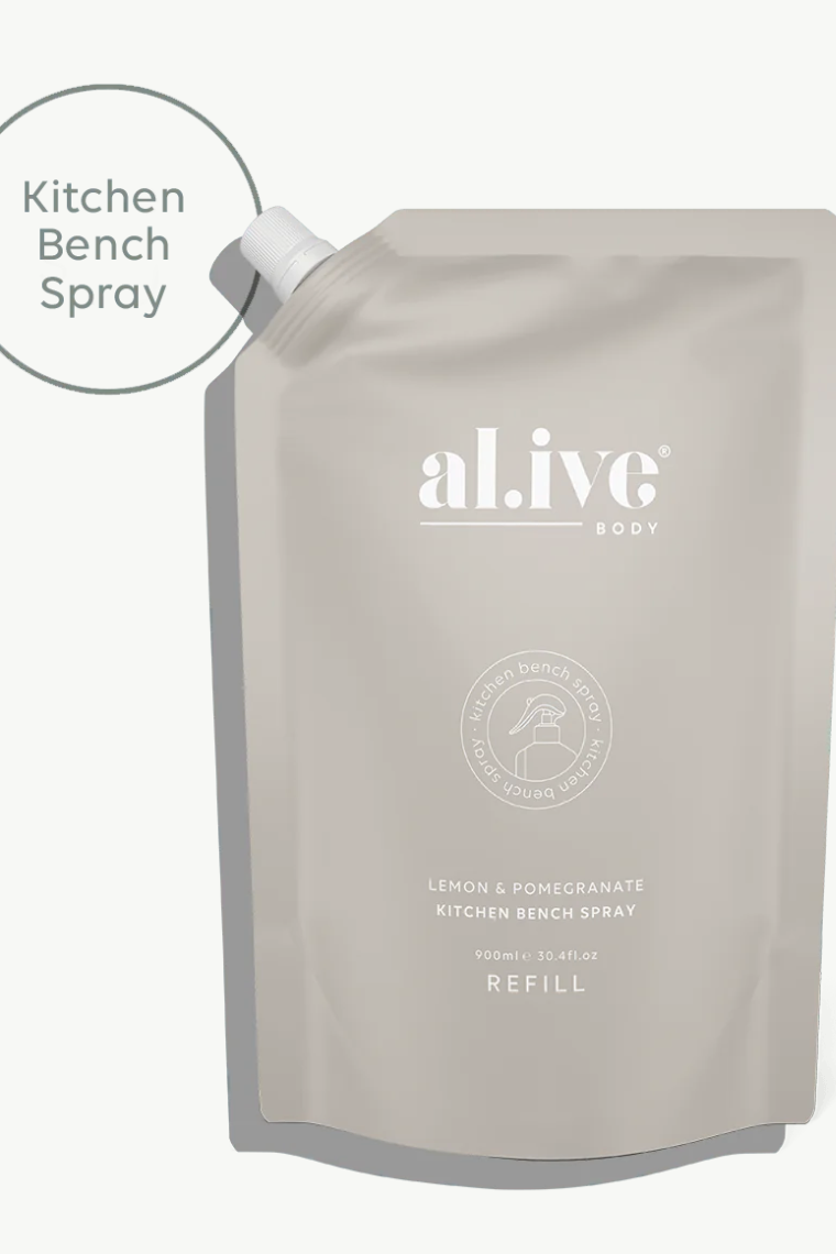 Alive Kitchen Bench Spray Refil - Lemon/Pom