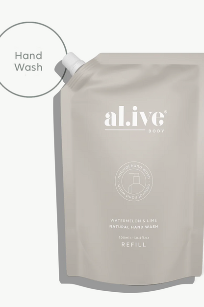 Alive Kitchen Hand Wash Refill - Water/Lime