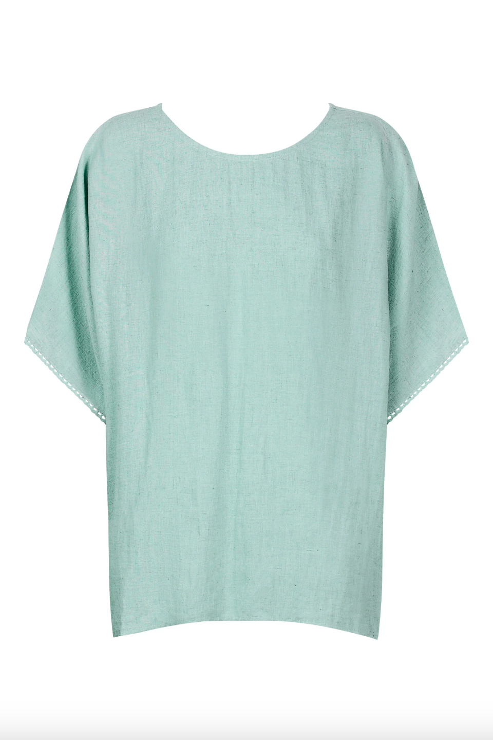 Amelie Relaxed Top - Seafoam