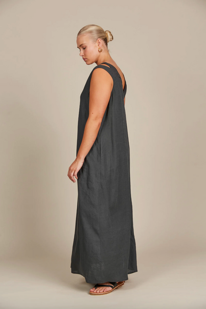 Amelie Tank Maxi - Graphite