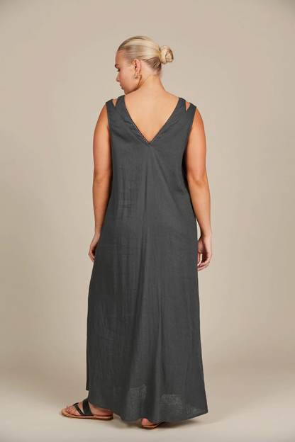 Amelie Tank Maxi - Graphite