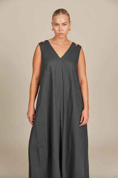 Amelie Tank Maxi - Graphite