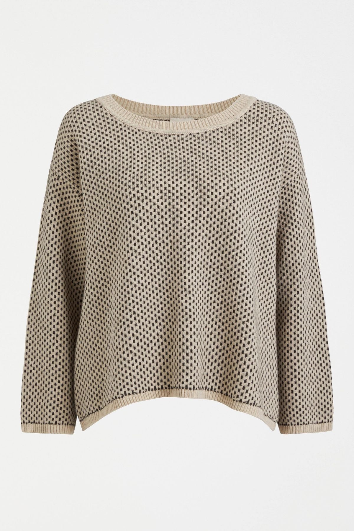 Womens Bis Sweater - Fawn/Loden | Elk clothing