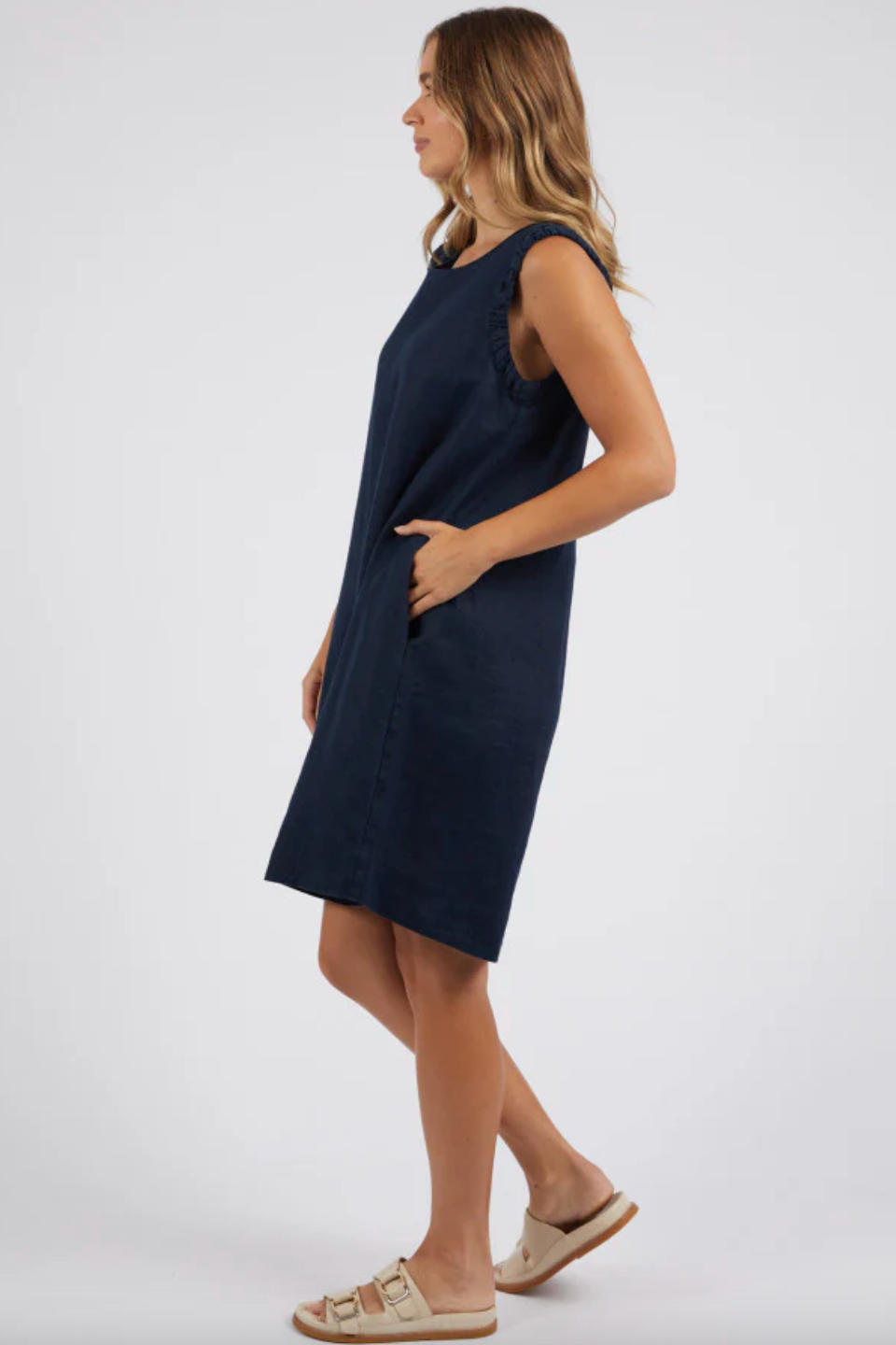 Bastia Dress - Dark Sapphire