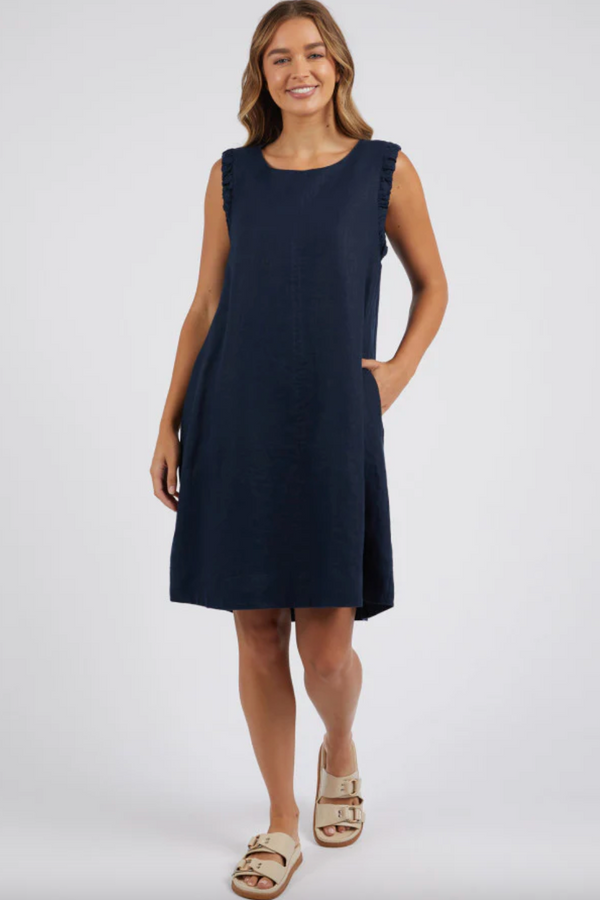 Bastia Dress - Dark Sapphire