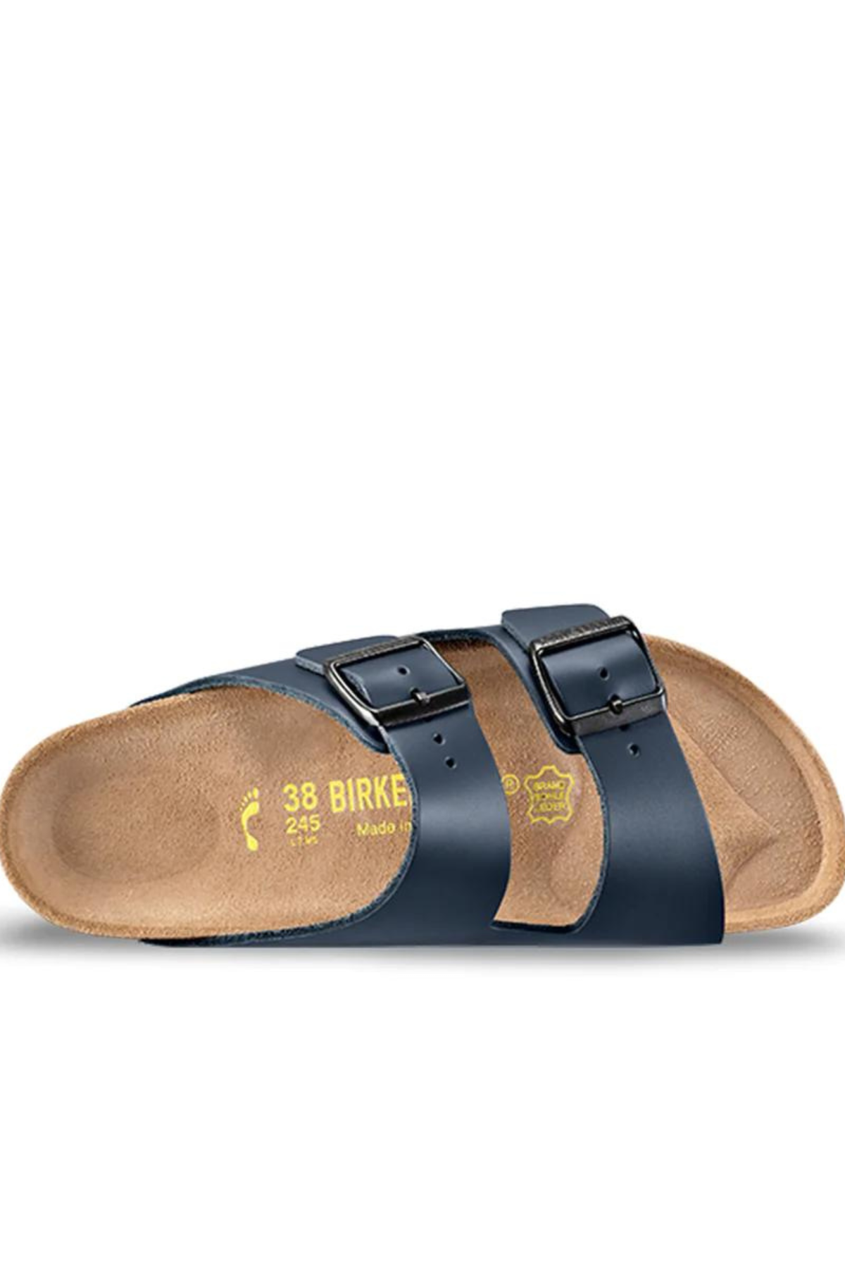 Birkenstock Arizona - Blue Smooth Leather