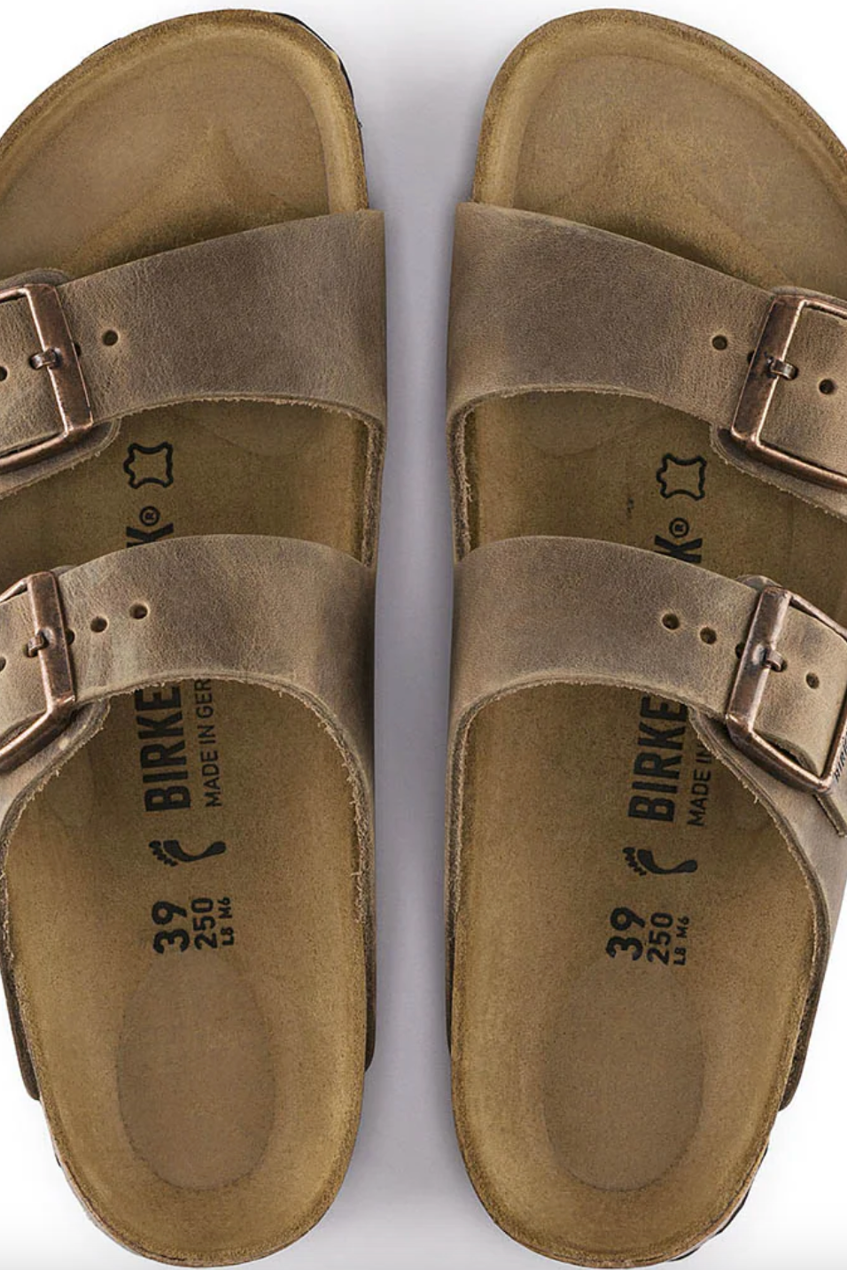 Birkenstock Arizona - Tobacco Brown Oiled Leather