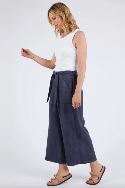 Bliss Washed Pant - Washed Navy