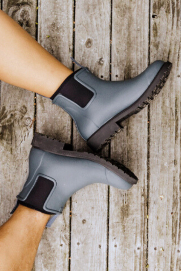 Merry People Bobbi Gumboots/Rainboots - Slate Grey