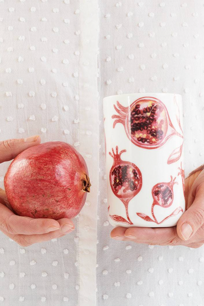 Ceramic Tumbler Set - Pomegranate