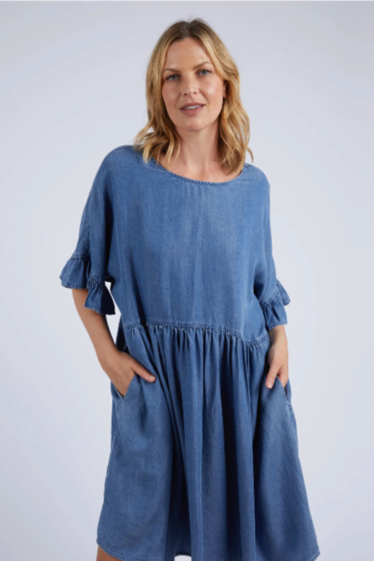 Charlie Chambray Dress