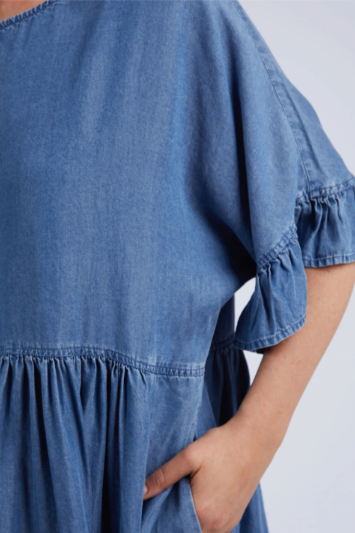 Charlie Chambray Dress