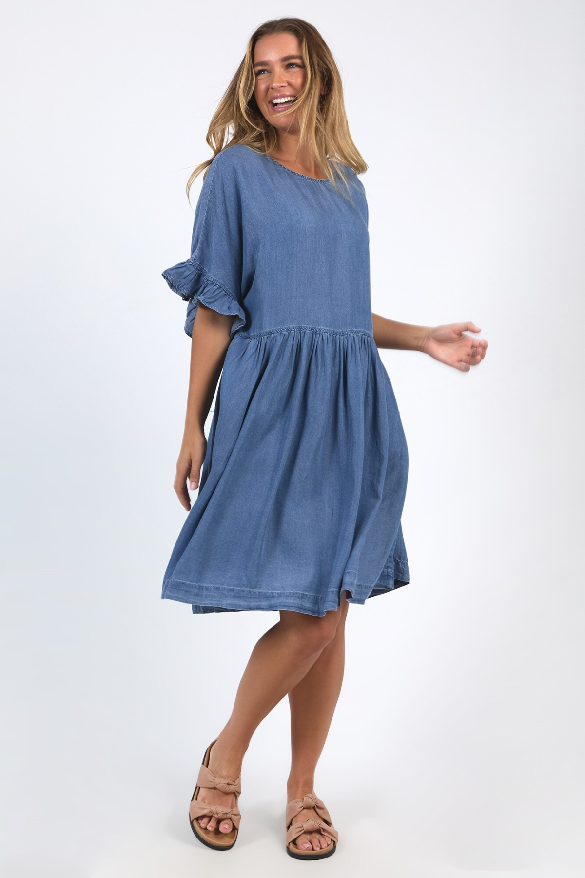 Charlie Chambray Dress