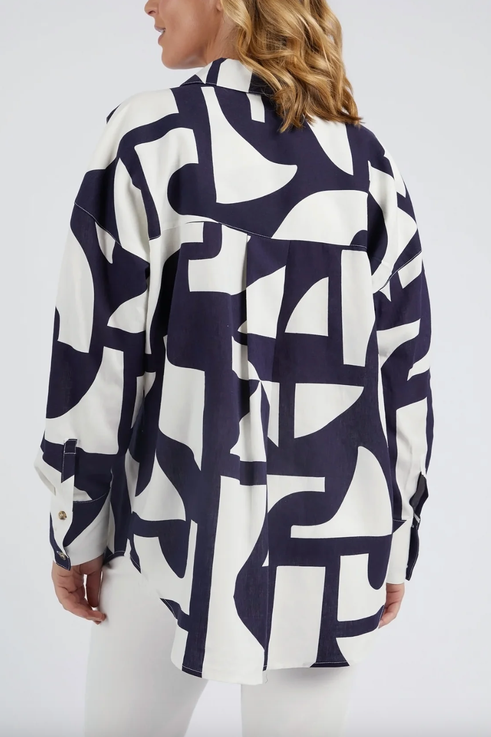 Dali Abstract Shirt - Midnight