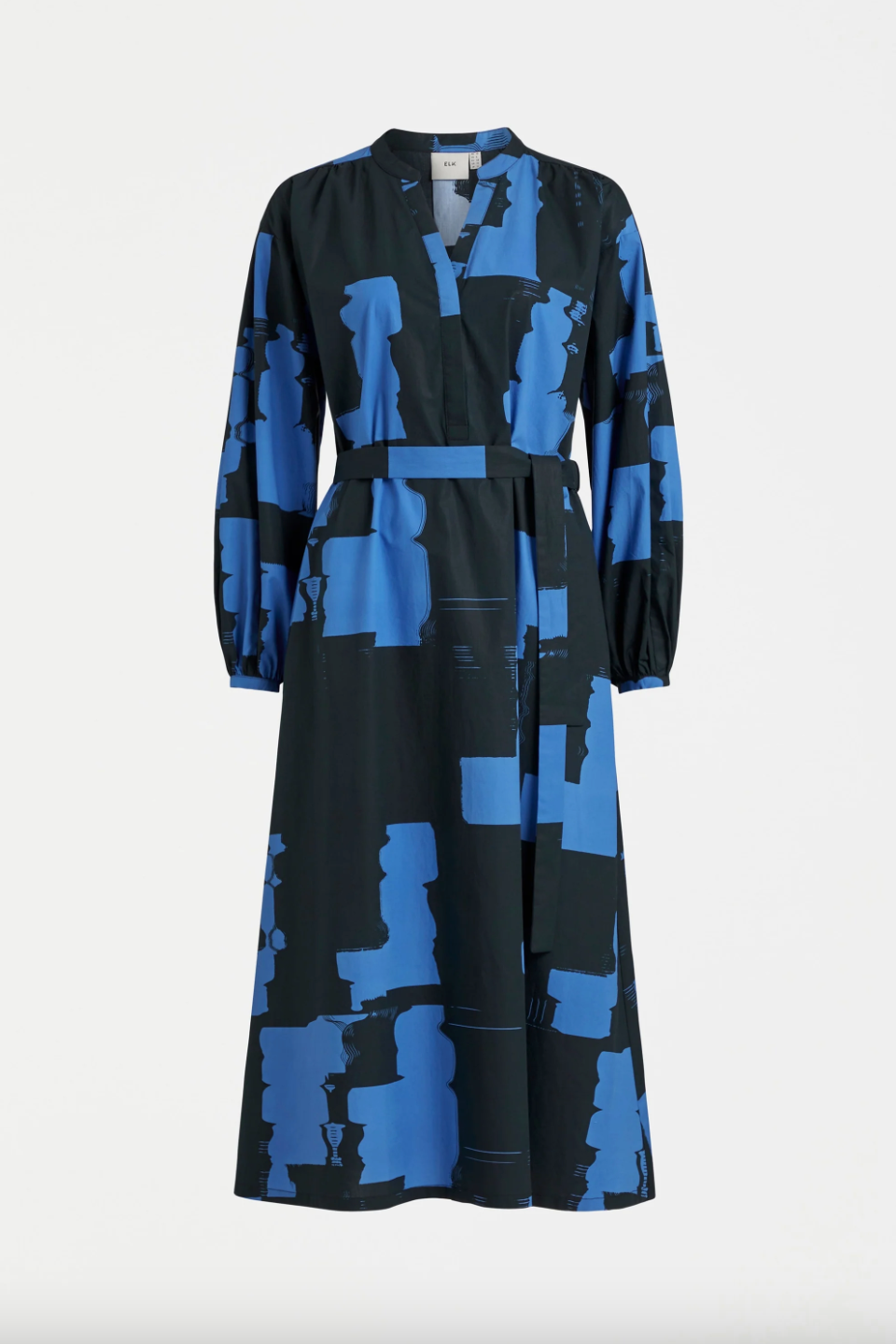 Deze Dress - Blue Rolla Print