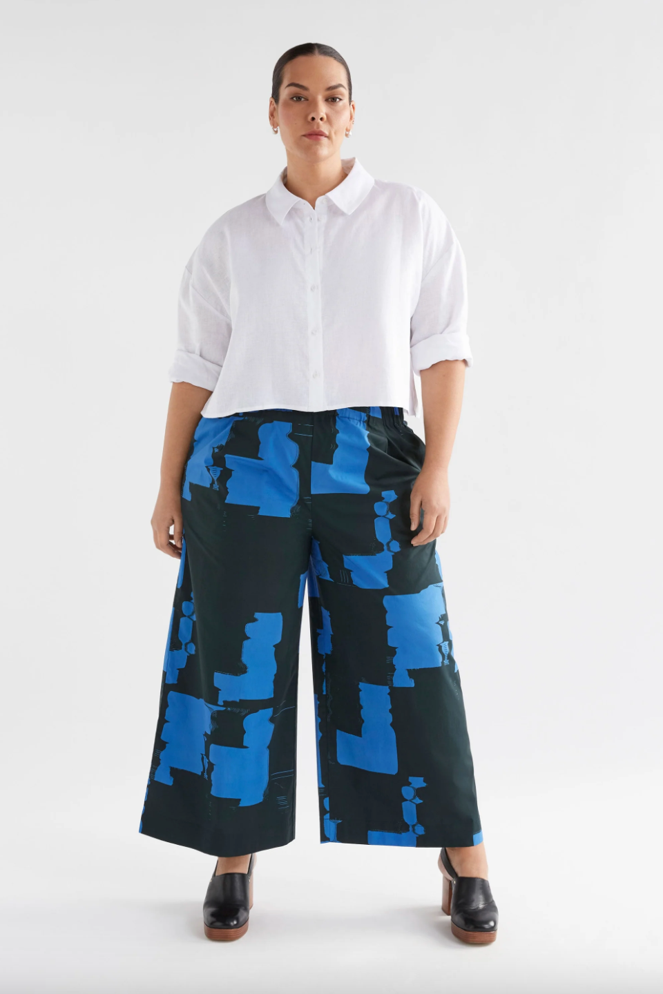 Deze Pant - Blue Rolla Print