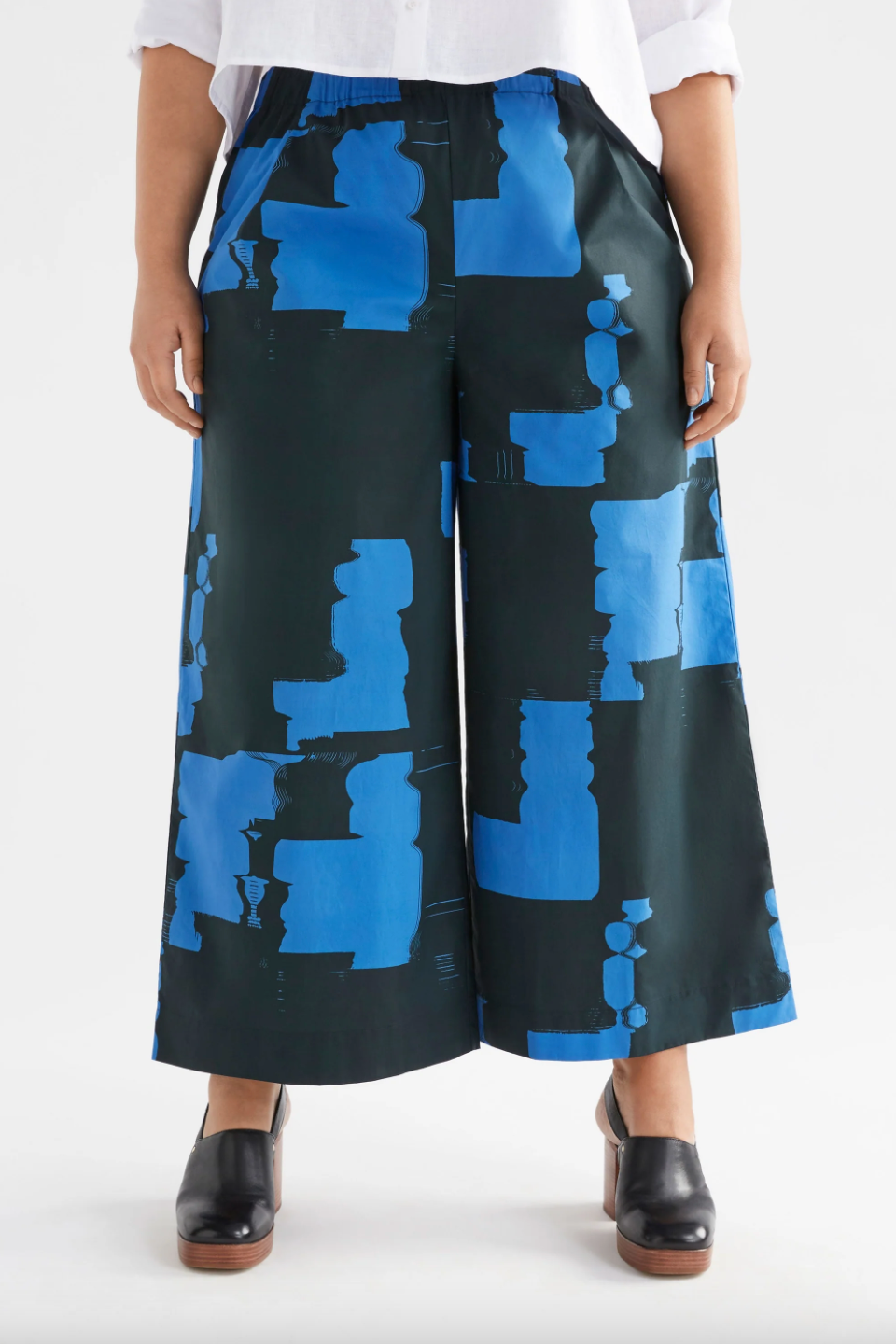 Deze Pant - Blue Rolla Print