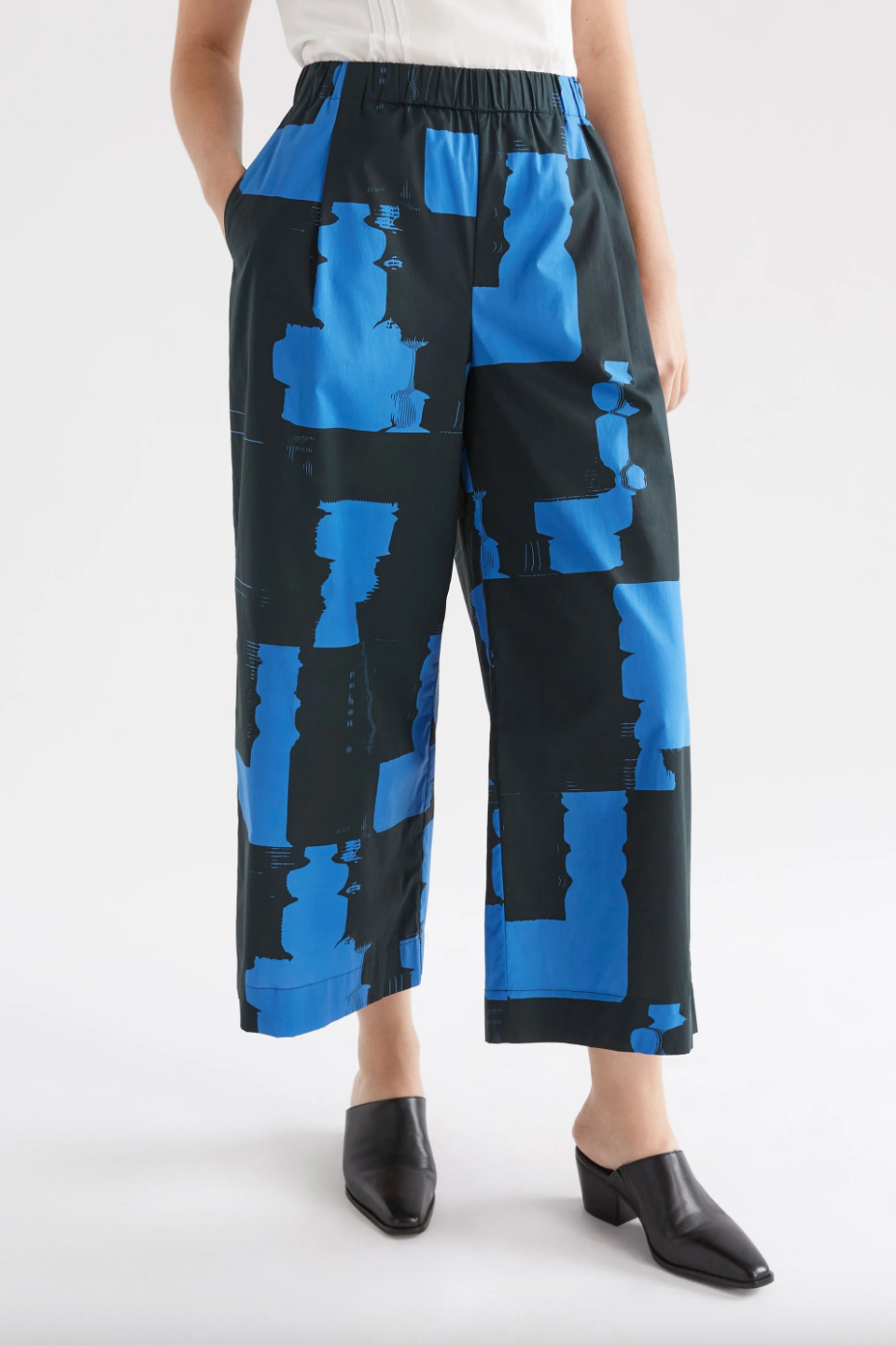 Deze Pant - Blue Rolla Print