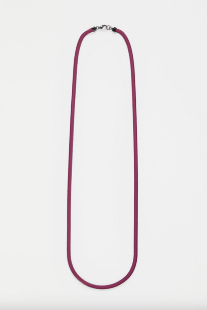 Elk Ellar Long Necklace - Mulberry