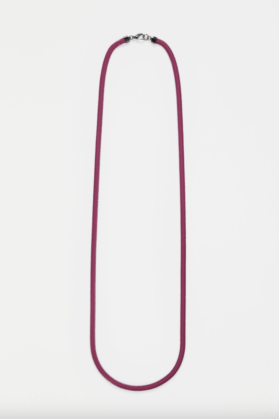 Ellar Long Necklace - Mulberry