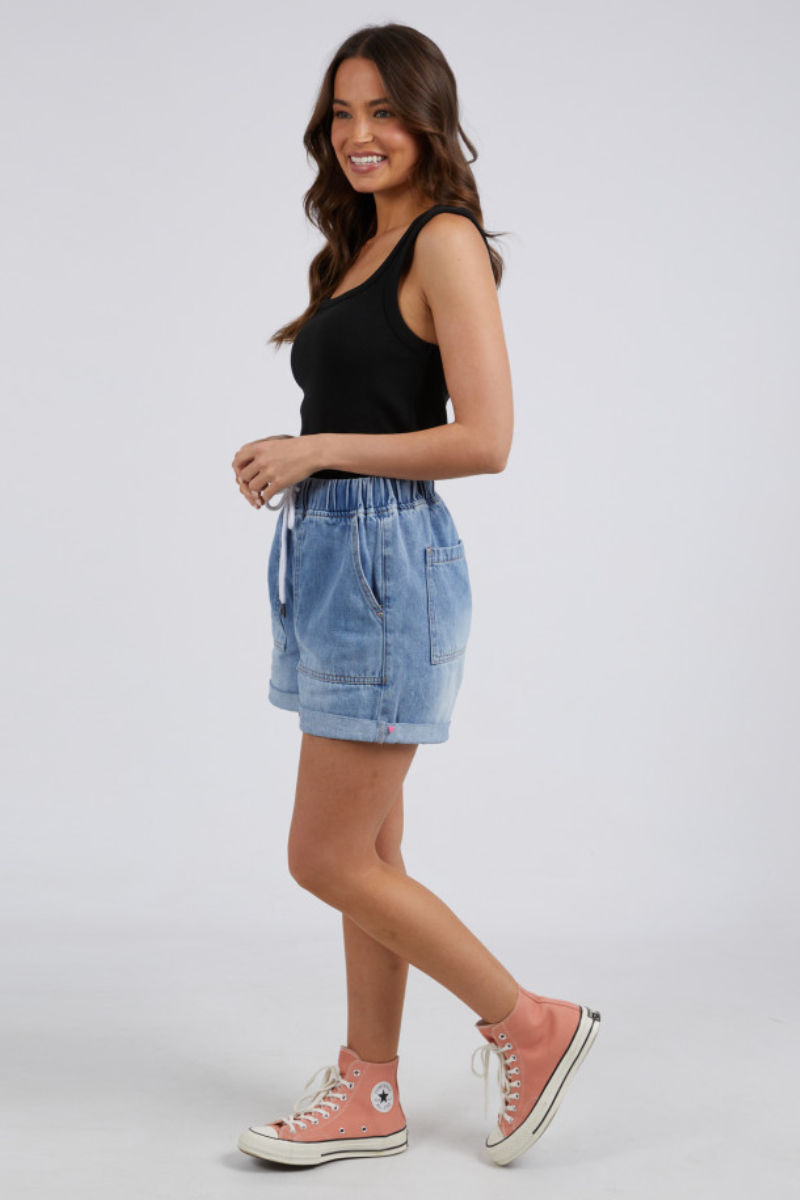 Emma Relaxed Denim Short