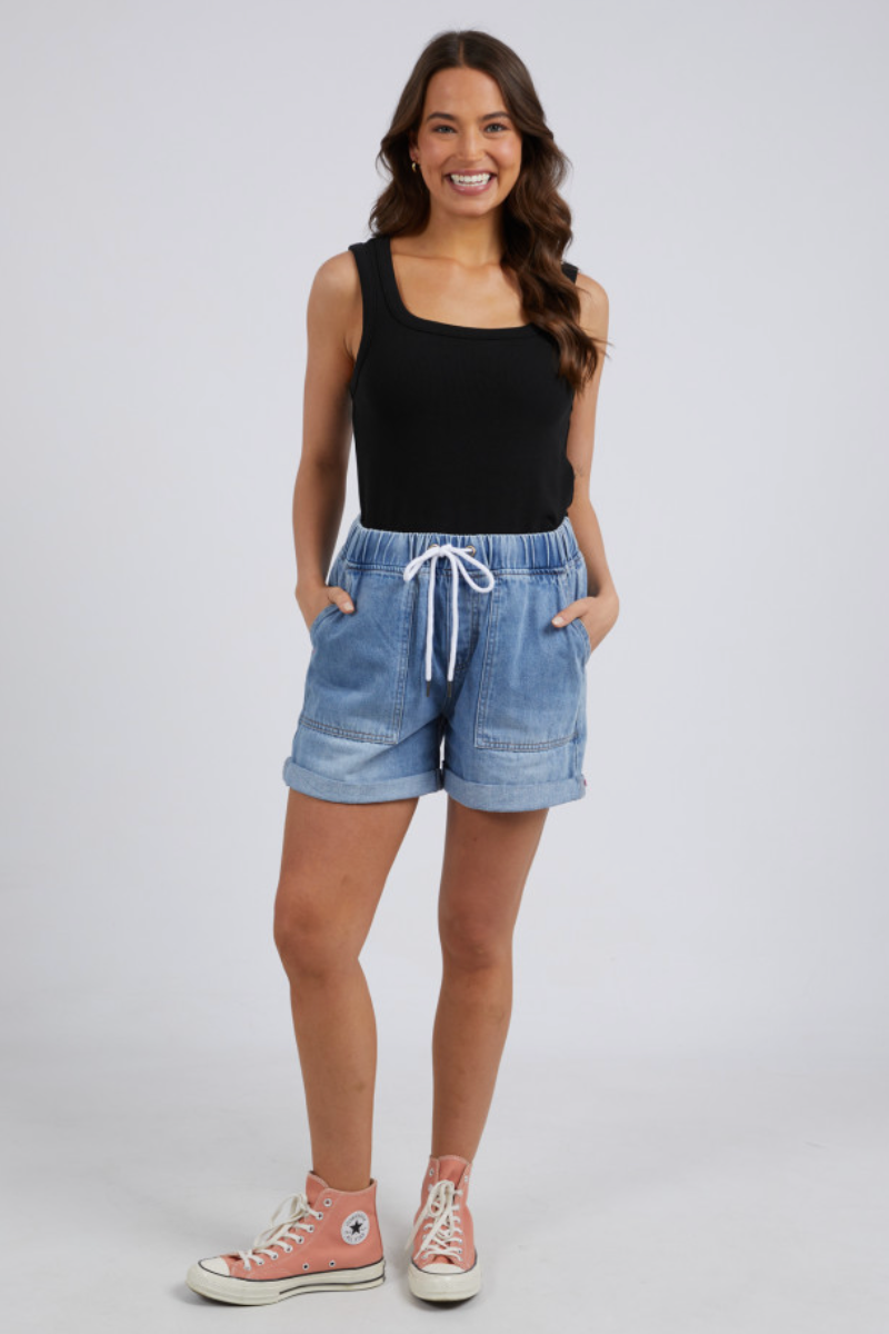 Emma Relaxed Denim Short