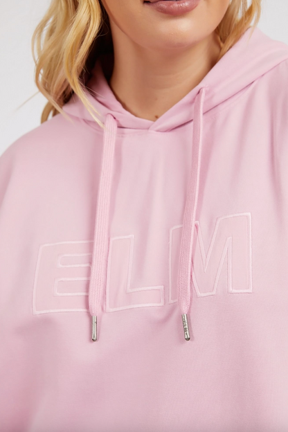 Elm Applique Hoodie - Pink