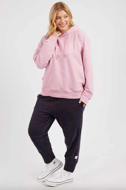 Elm Applique Hoodie - Pink