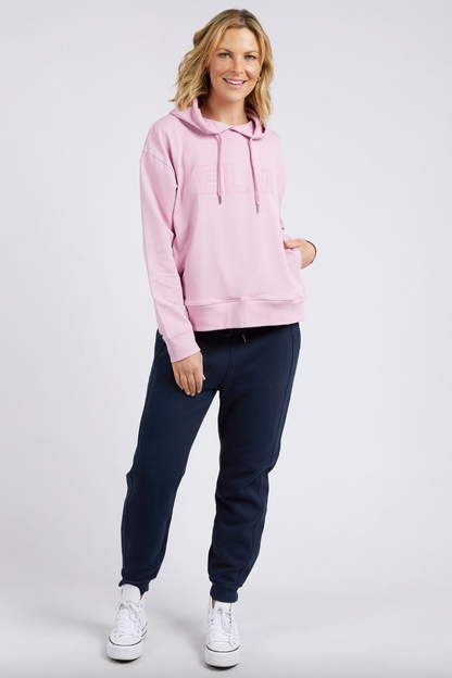 Elm Applique Hoodie - Pink