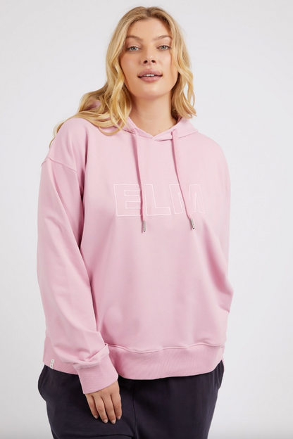 Elm Applique Hoodie - Pink