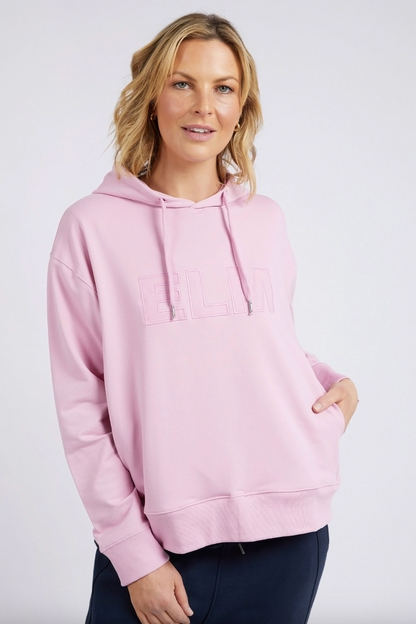 Elm Applique Hoodie - Pink