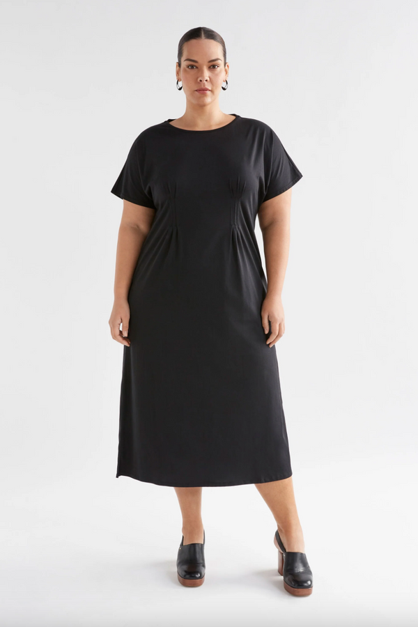 Enda Tshirt Dress - Black