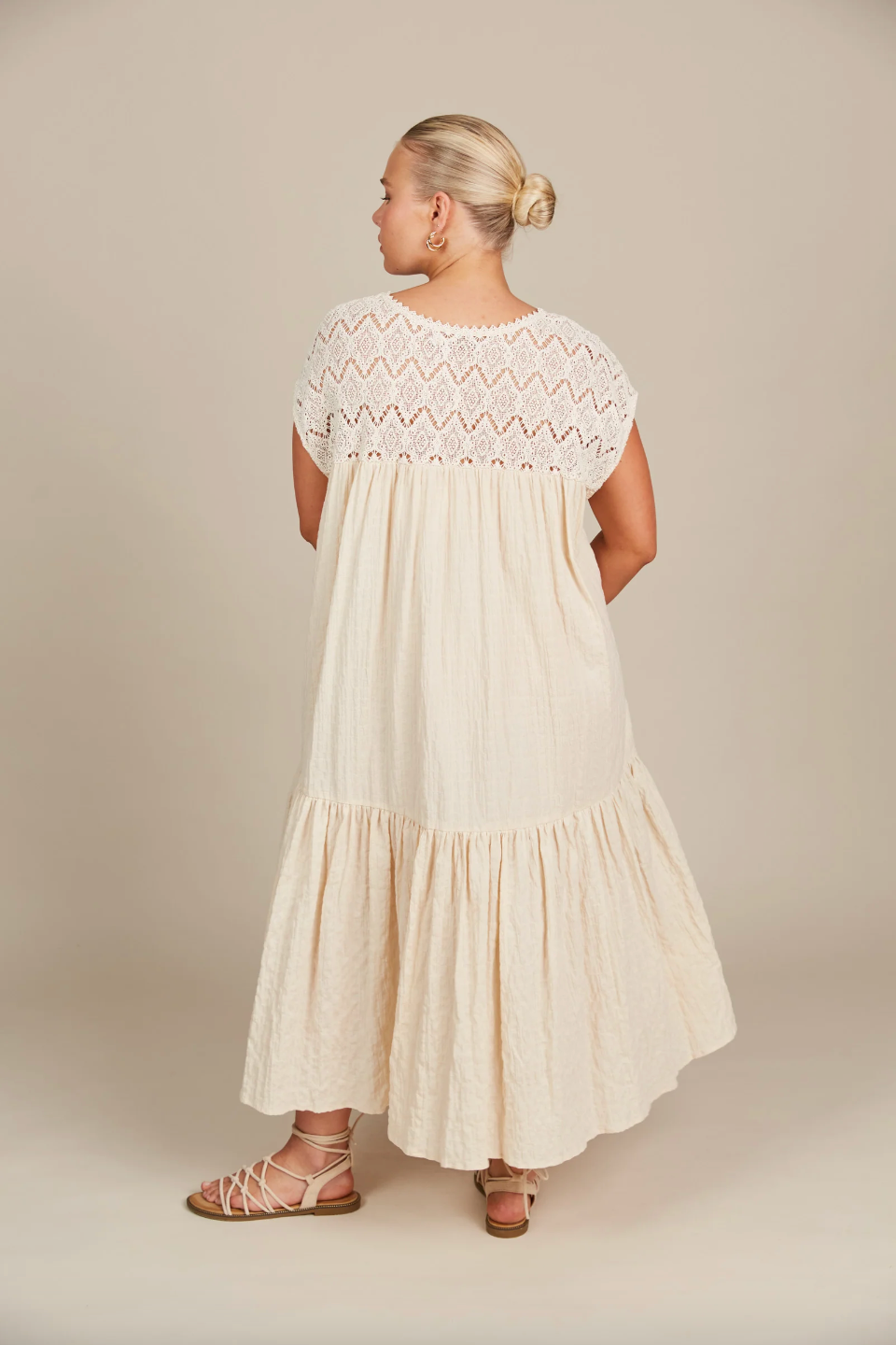 Fleur Relaxed Dress - Canvas