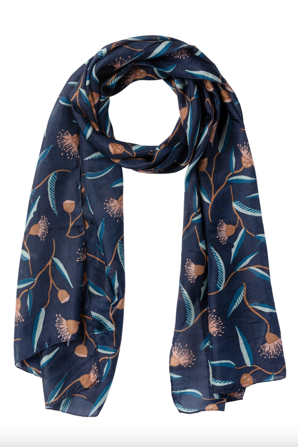 Flowering Gum Silk Scarf