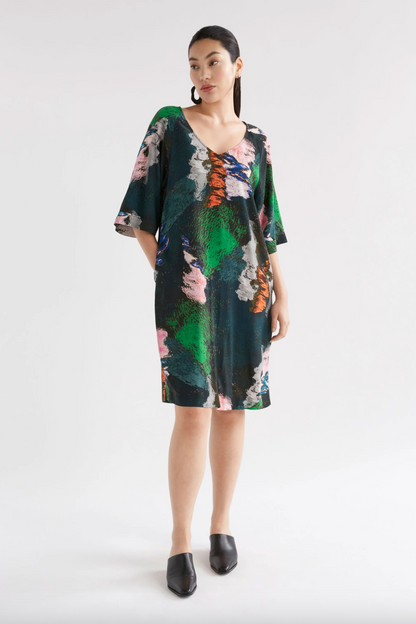 Foljer Dress - Reflections Print